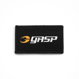 Sjekke Gasp Flag Small, black hos SportGymButikken.no
