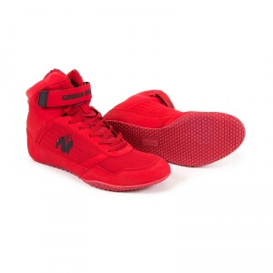 Sjekke GW High Tops Shoe, red, Gorilla Wear hos SportGymButikken.no
