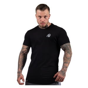 Sjekke Detroit T-Shirt, black, Gorilla Wear hos SportGymButikken.no