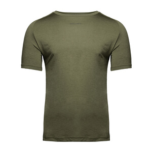 Sjekke Taos T-Shirt, army green, Gorilla Wear hos SportGymButikken.no