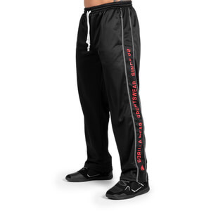 Functional Mesh Pants, black/red, small/medium