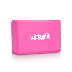 Sjekke Yoga Block, pink, VirtuFit hos SportGymButikken.no