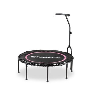 Sjekke Fjrfri trampoline Cordy, med hndtak 114 cm, pink, inSPORTline hos Sport