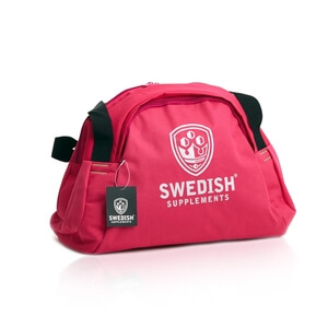 Sjekke Ladies Gym Bag, pink, Swedish Supplements hos SportGymButikken.no