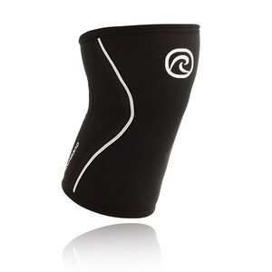 Sjekke RX Knee Sleeve, 5 mm, black, Rehband hos SportGymButikken.no
