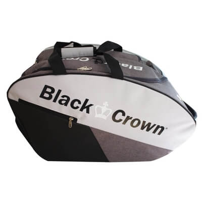 Padelveske Calm, black/grey, Black Crown