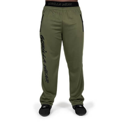 Mercury Mesh Pants, army green/black, Gorilla Wear