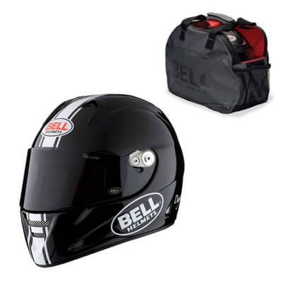 Motorsykkelhjelm M5X Daytona, black/white, Bell