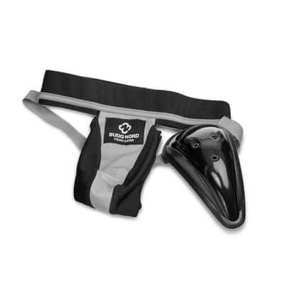 Suspensoar Protex, sort/gr, Budo-Nord