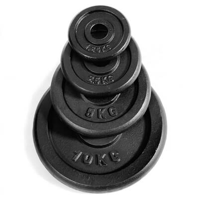 Vektskiver, 25 mm, 2 x 10 kg, Abilica