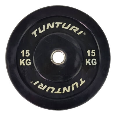 Bumpervektskive 15 kg, Tunturi