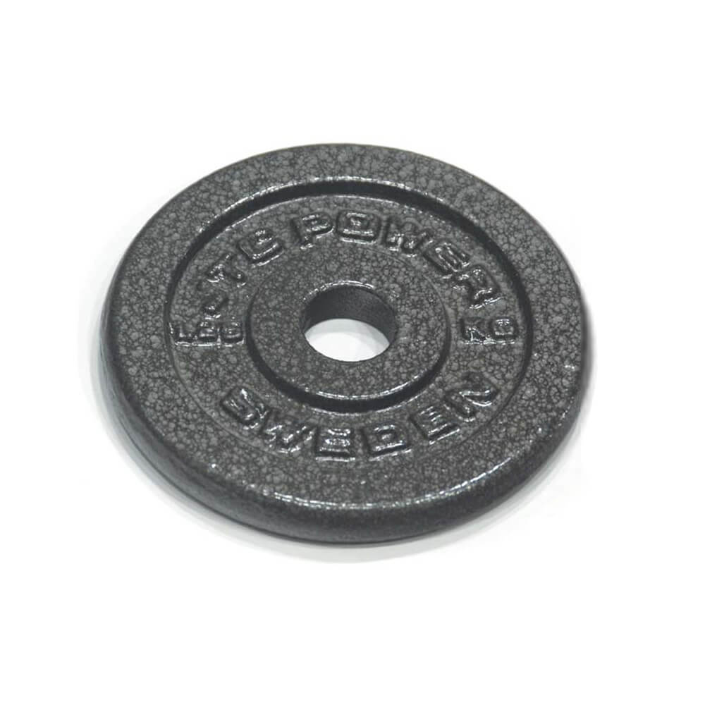 Sjekke Vektskive metall, JTC Power, 25 mm, 2 x 1,25 kg hos SportGymButikken.no