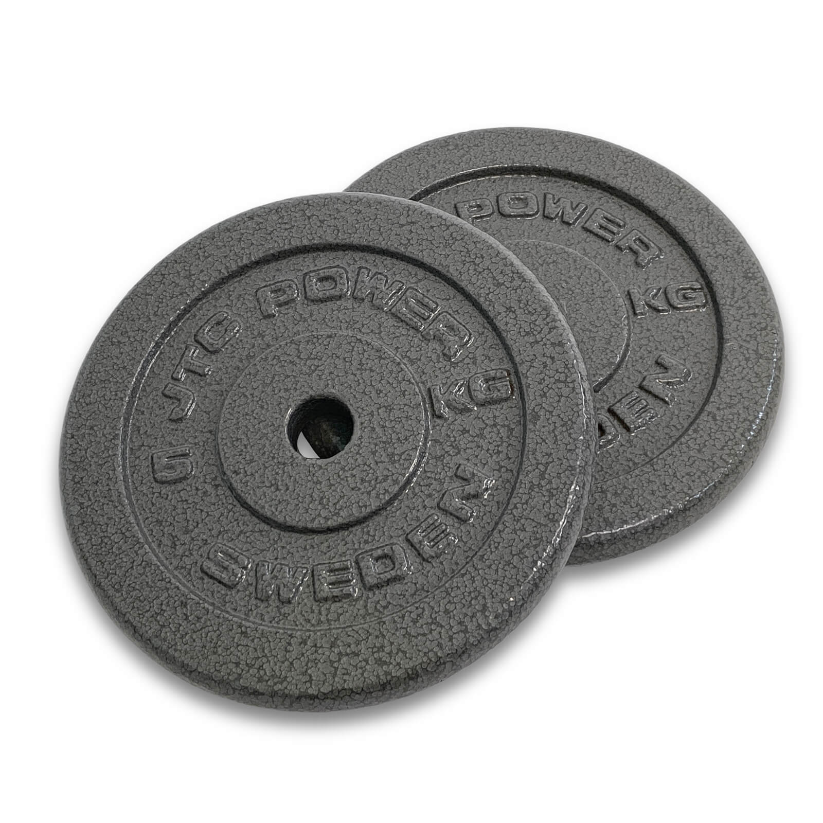 Sjekke Vektskive metall, JTC Power, 25 mm, 2 x 5 kg hos SportGymButikken.no