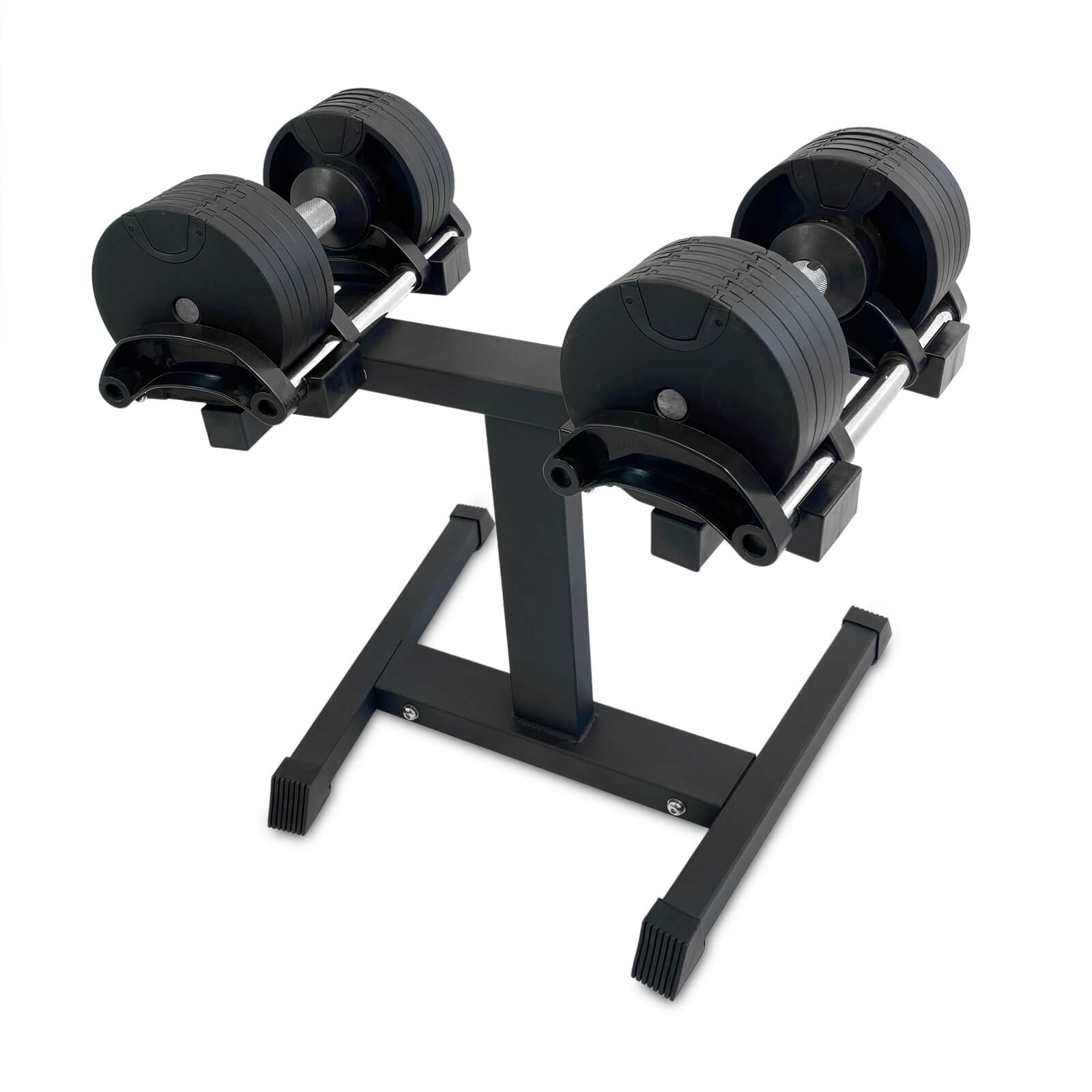 Sjekke Justerbare manualer med stativ, 2 x 2-20 kg, JTC Power hos SportGymButikk