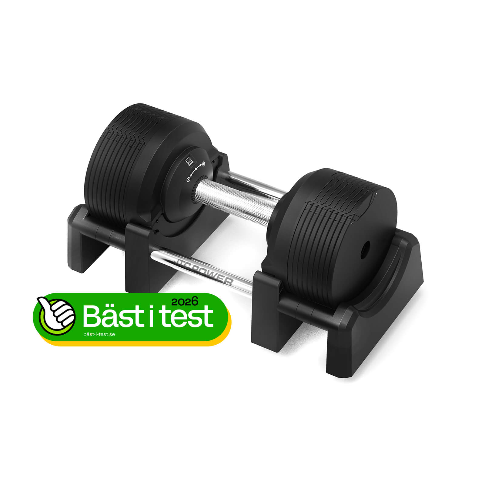 Sjekke Justerbar manual PRO *Best i test 2025*, 4-32.5 kg, JTC Power hos SportGymButikken.no