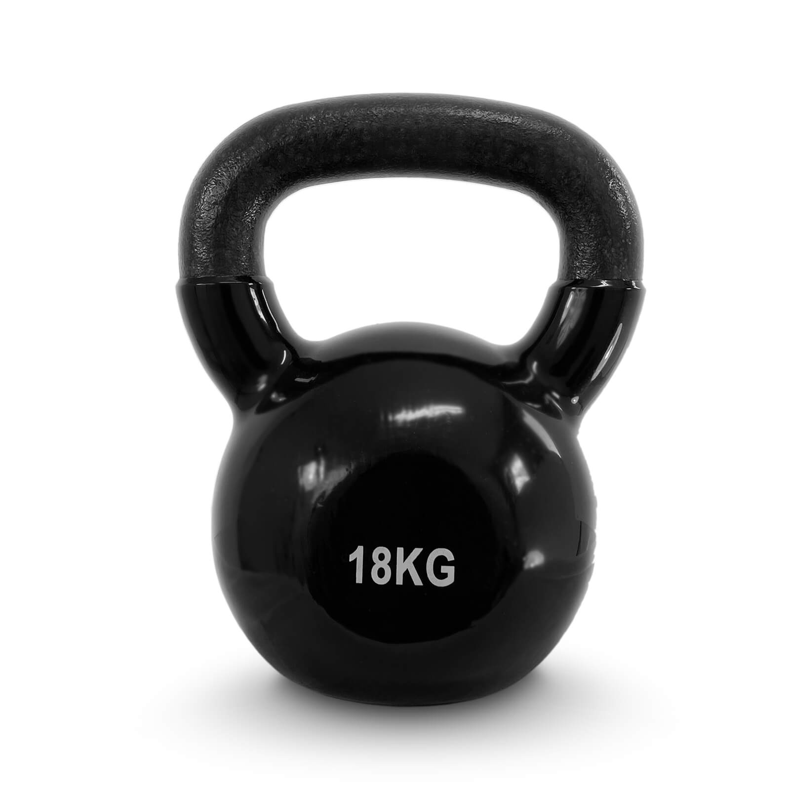 Sjekke Kettlebell Vinyl, 18 kg, JTC Power hos SportGymButikken.no