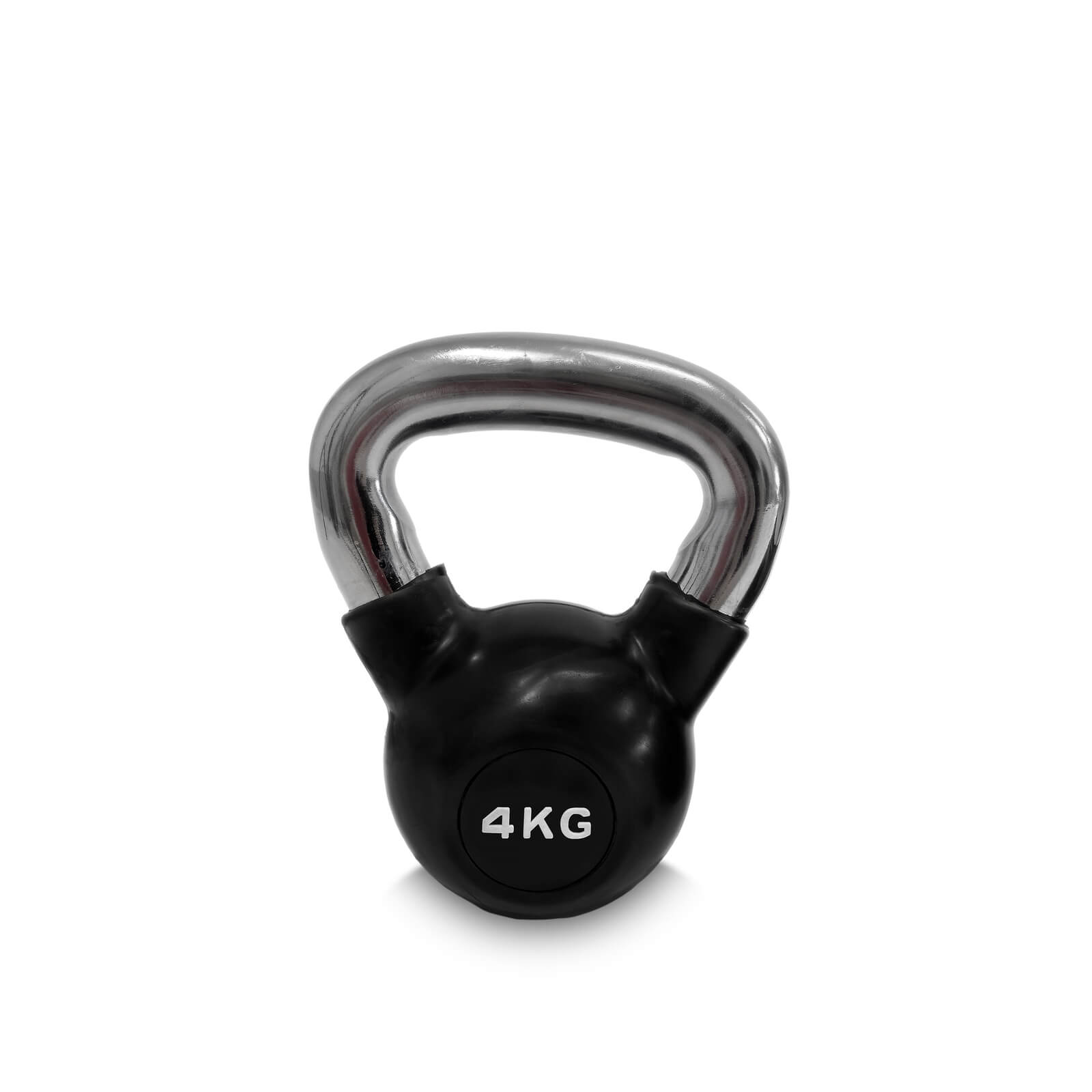 Kettlebell gummi/krom, 4 kg, JTC Power