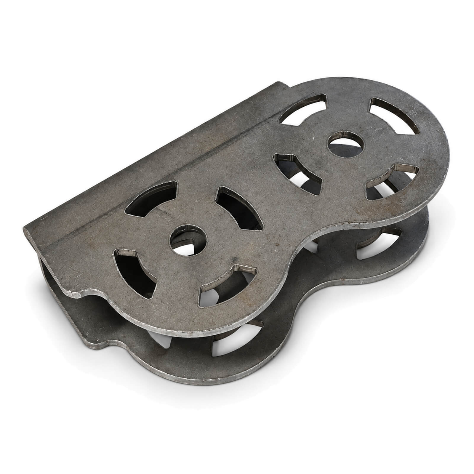 Holder for doble 50mm kabeltrinse