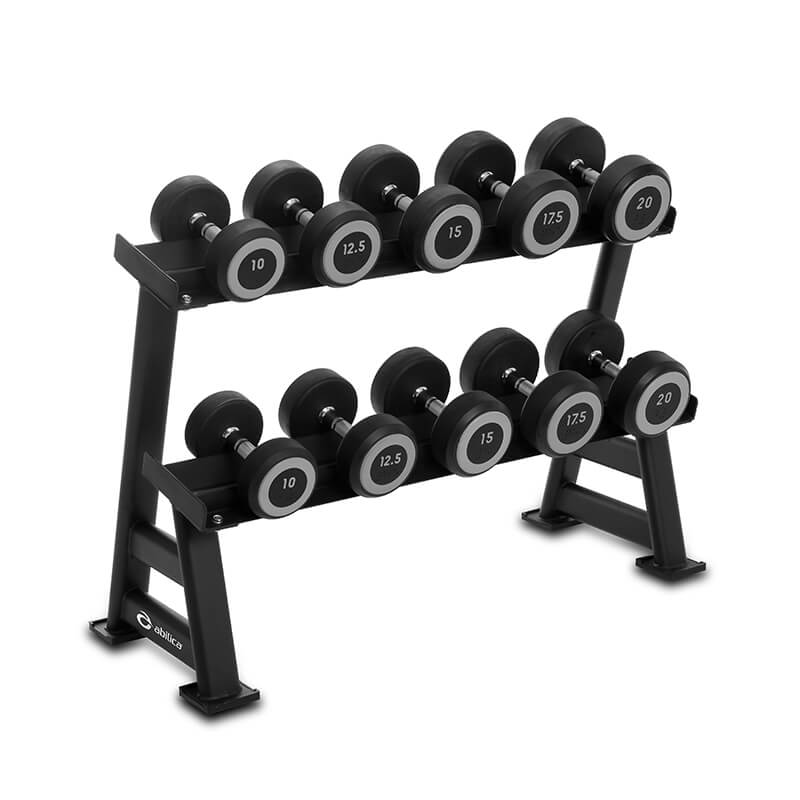 Sjekke Manualsett med stativ, 10-20 kg, Abilica hos SportGymButikken.no