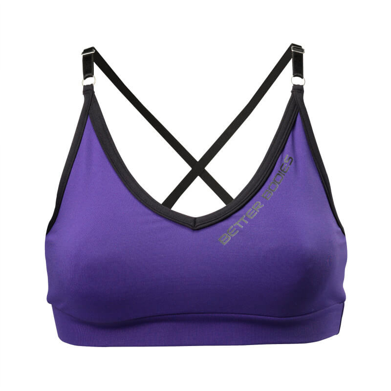 Sjekke Cherry Hill Short top, athletic purple, Better Bodies hos SportGymButikke