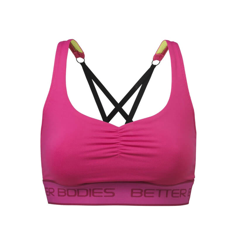 Sjekke Athlete Short Top, hot pink, Better Bodies hos SportGymButikken.no