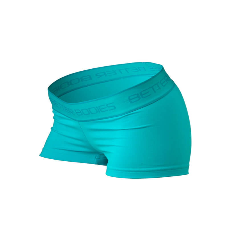 Sjekke Fitness Hotpant, aqua blue, Better Bodies hos SportGymButikken.no