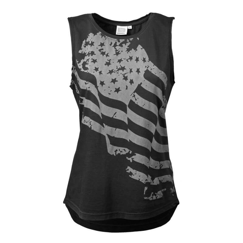 Women's Street Tank, washed black, Better Bodies