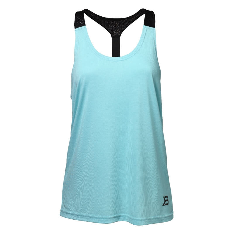 Sjekke Loose Fit Tank, light aqua, Better Bodies hos SportGymButikken.no