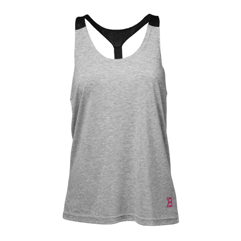 Sjekke Loose Fit Tank, grey melange, Better Bodies hos SportGymButikken.no