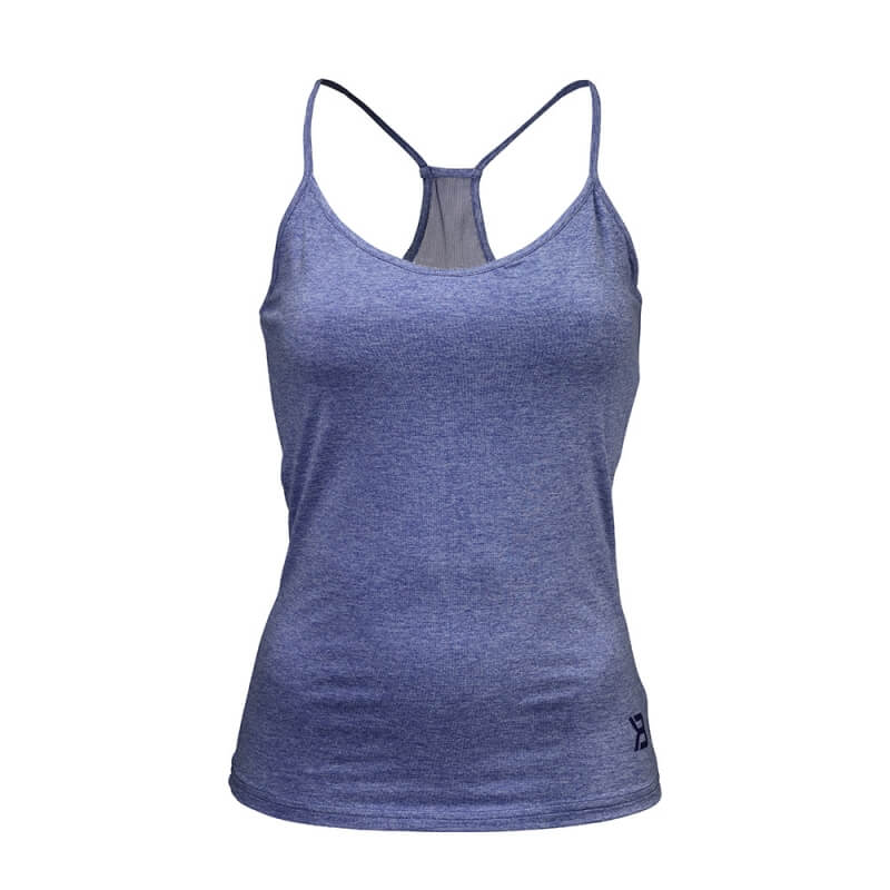 Sjekke Performance Top, purple melange, Better Bodies hos SportGymButikken.no