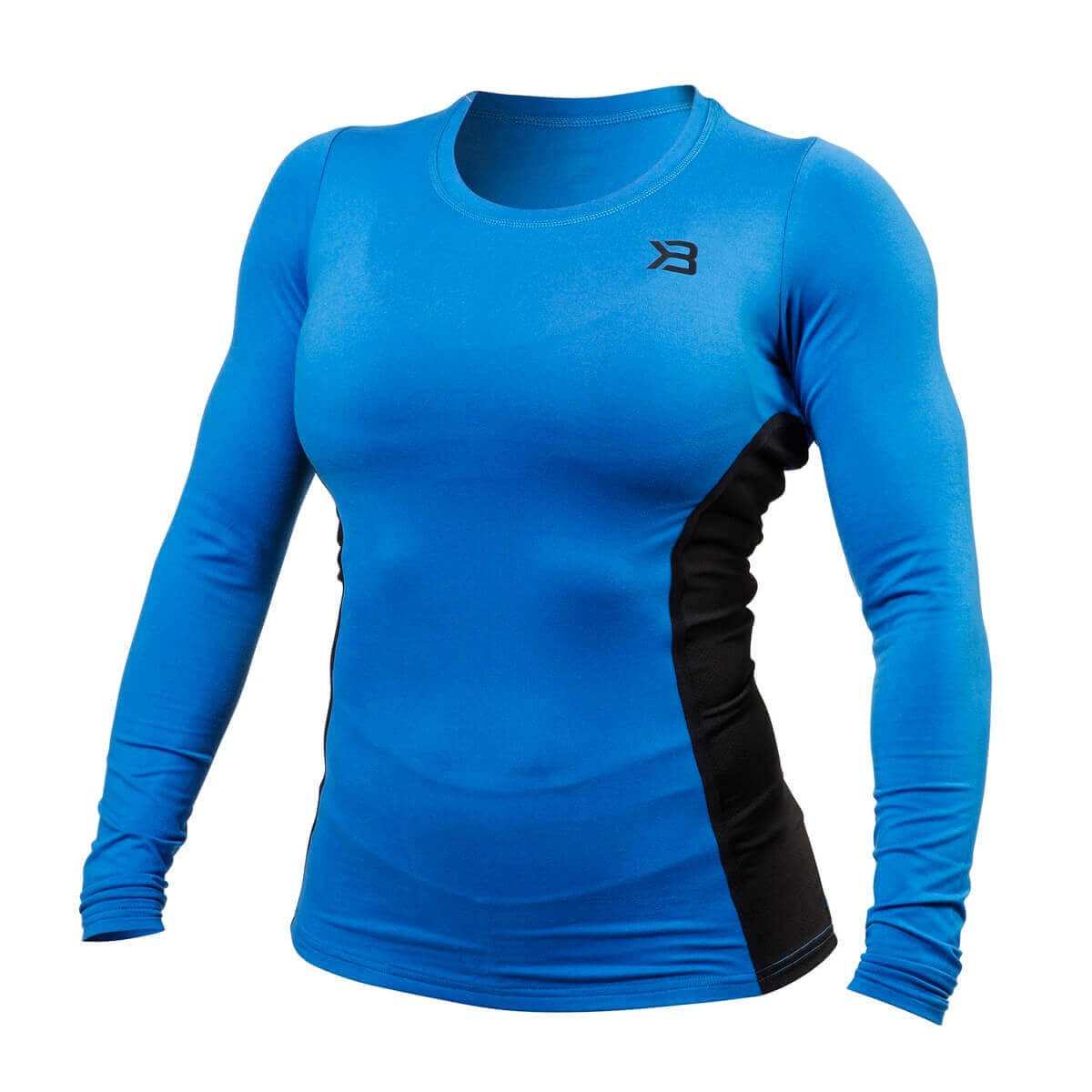 Sjekke Performance Shape Long Sleeve, bright blue, Better Bodies hos SportGymBut