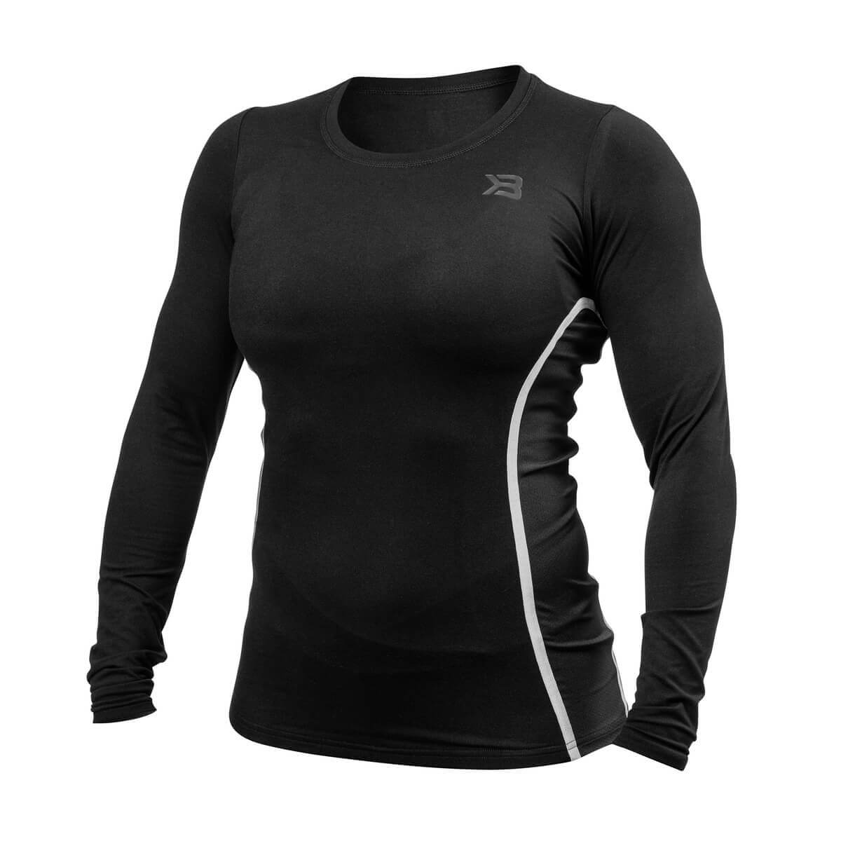 Sjekke Performance Shape Long Sleeve, black, Better Bodies hos SportGymButikken.