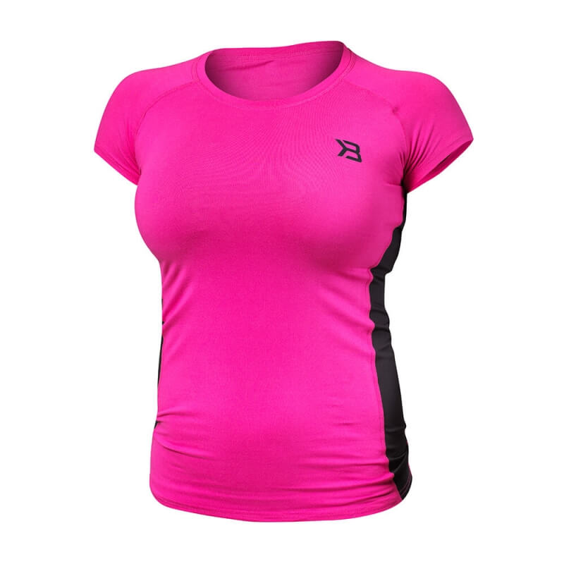 Sjekke Performance Soft Tee, hot pink, Better Bodies hos SportGymButikken.no