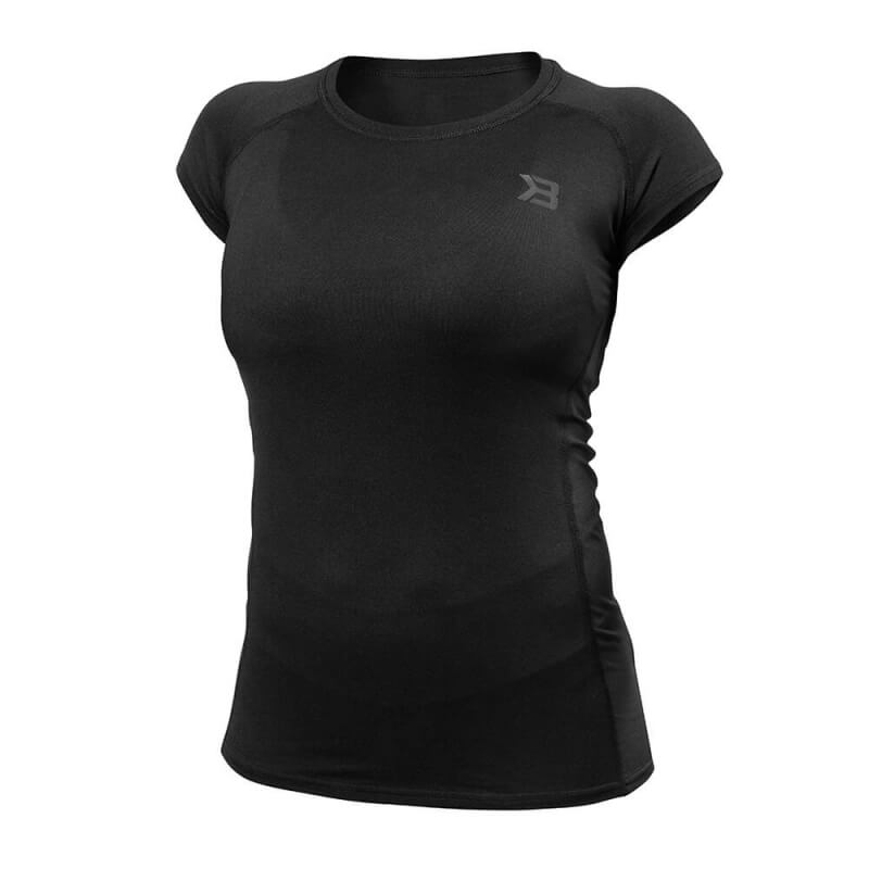 Sjekke Performance Soft Tee, black, Better Bodies hos SportGymButikken.no