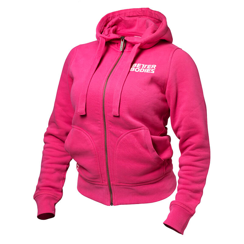 Sjekke BB Soft Hoodie, hot pink, Better Bodies hos SportGymButikken.no