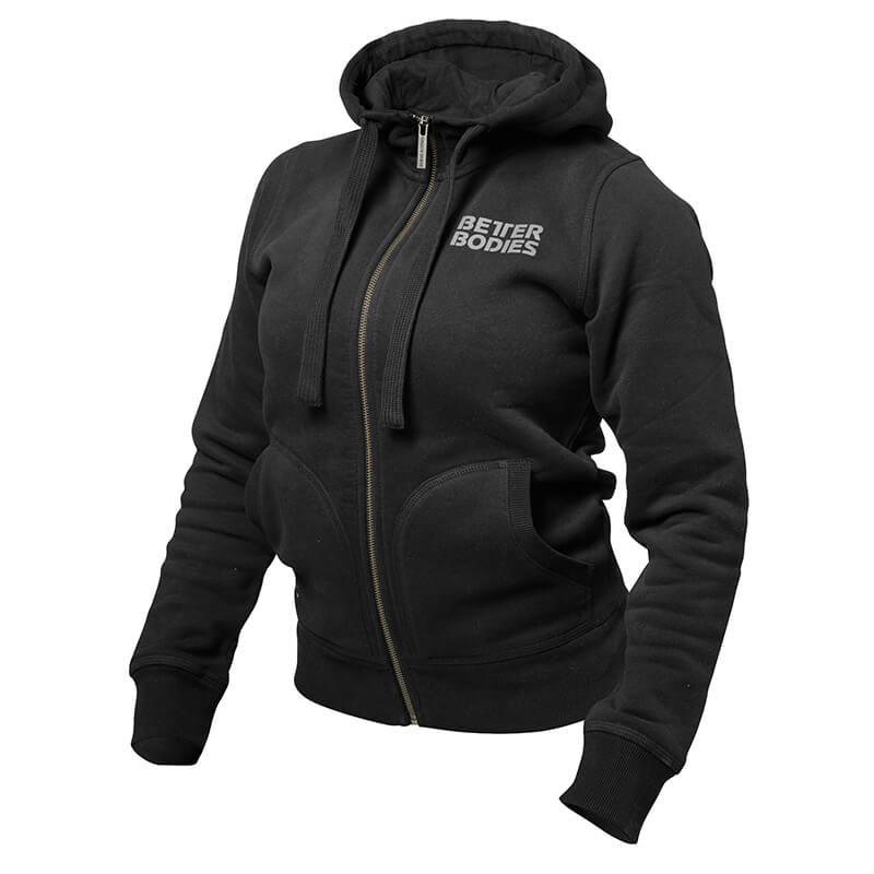 Sjekke BB Soft Hoodie, black, Better Bodies hos SportGymButikken.no