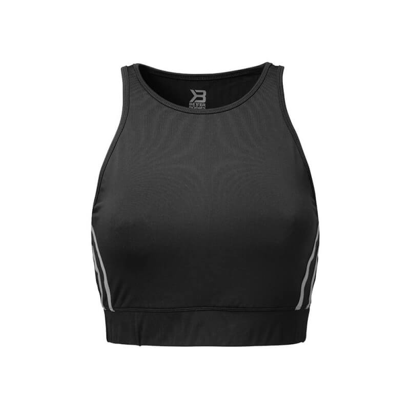 Sjekke Manhattan Halter, black, Better Bodies hos SportGymButikken.no