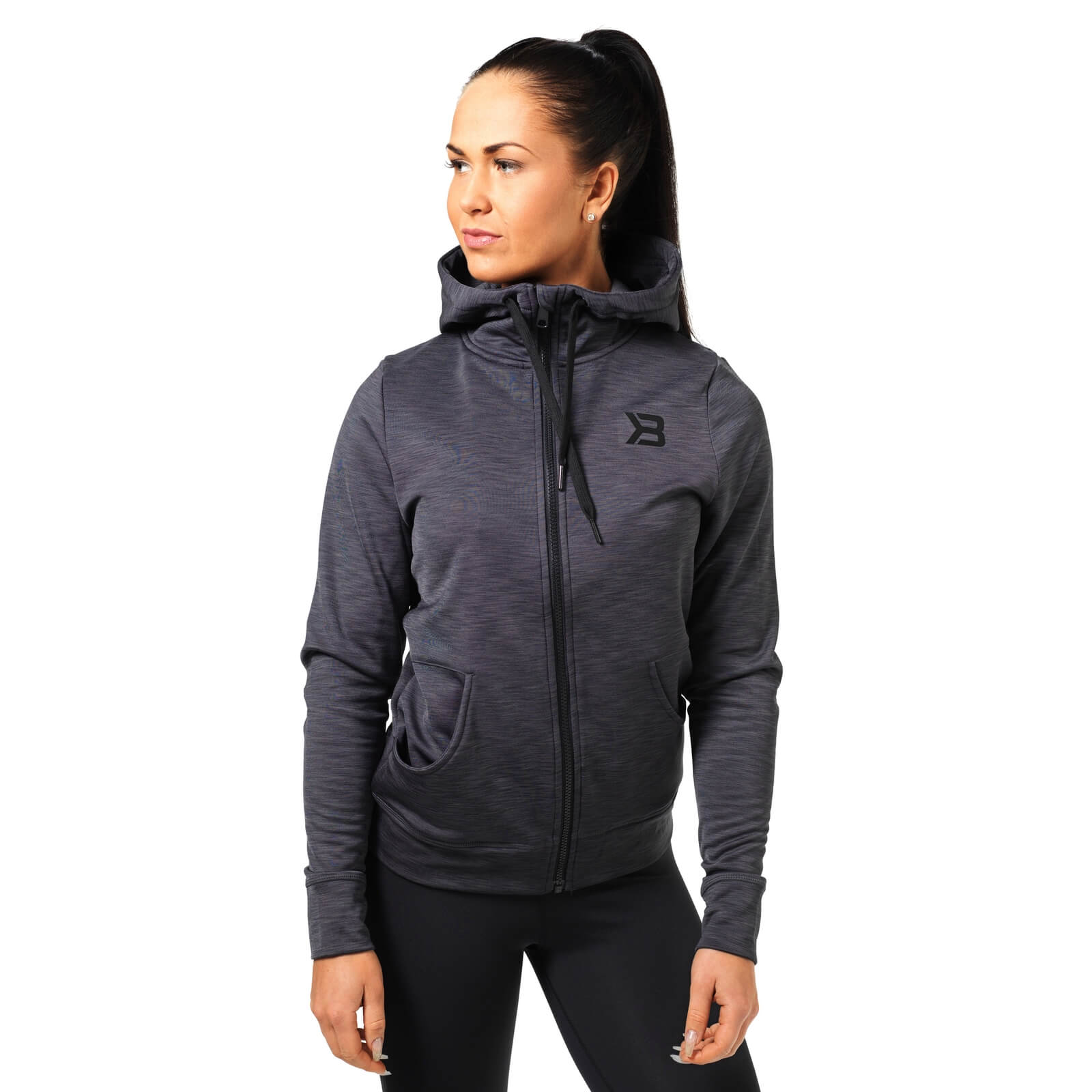 Kjøp Performance Hoodie, antracite melange, Better Bodies Kjøp Chelsea Track Jacket, black, Better Bodies online hos