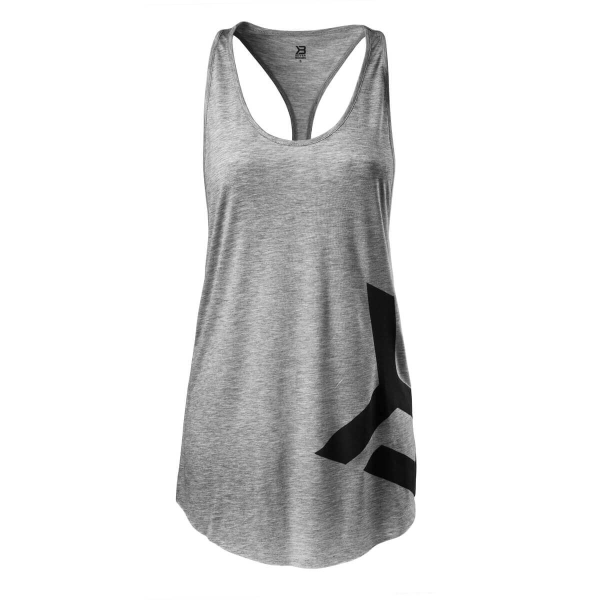 Chelsea T-back, grey melange, Better Bodies