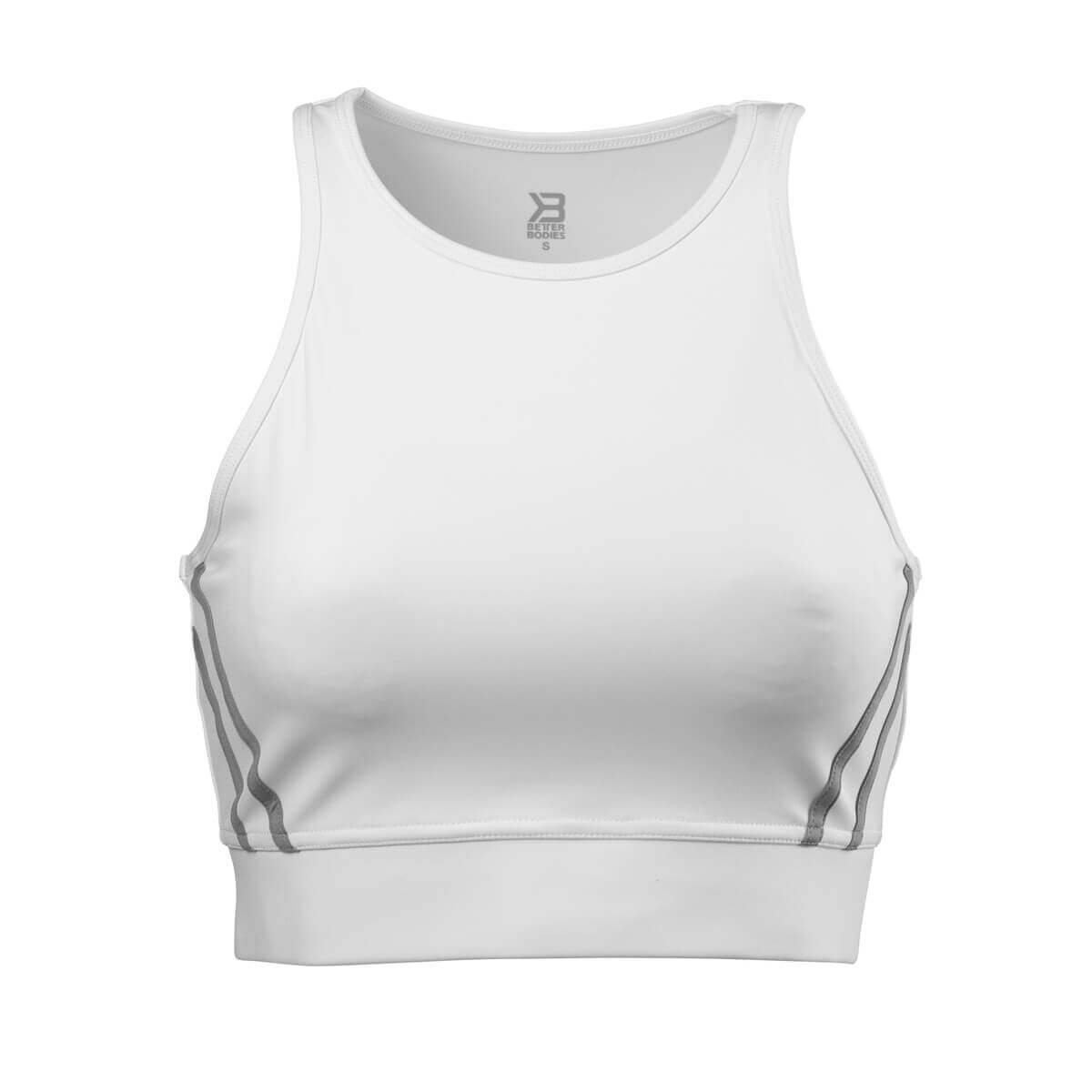 Sjekke Chelsea Halter, white, Better Bodies hos SportGymButikken.no