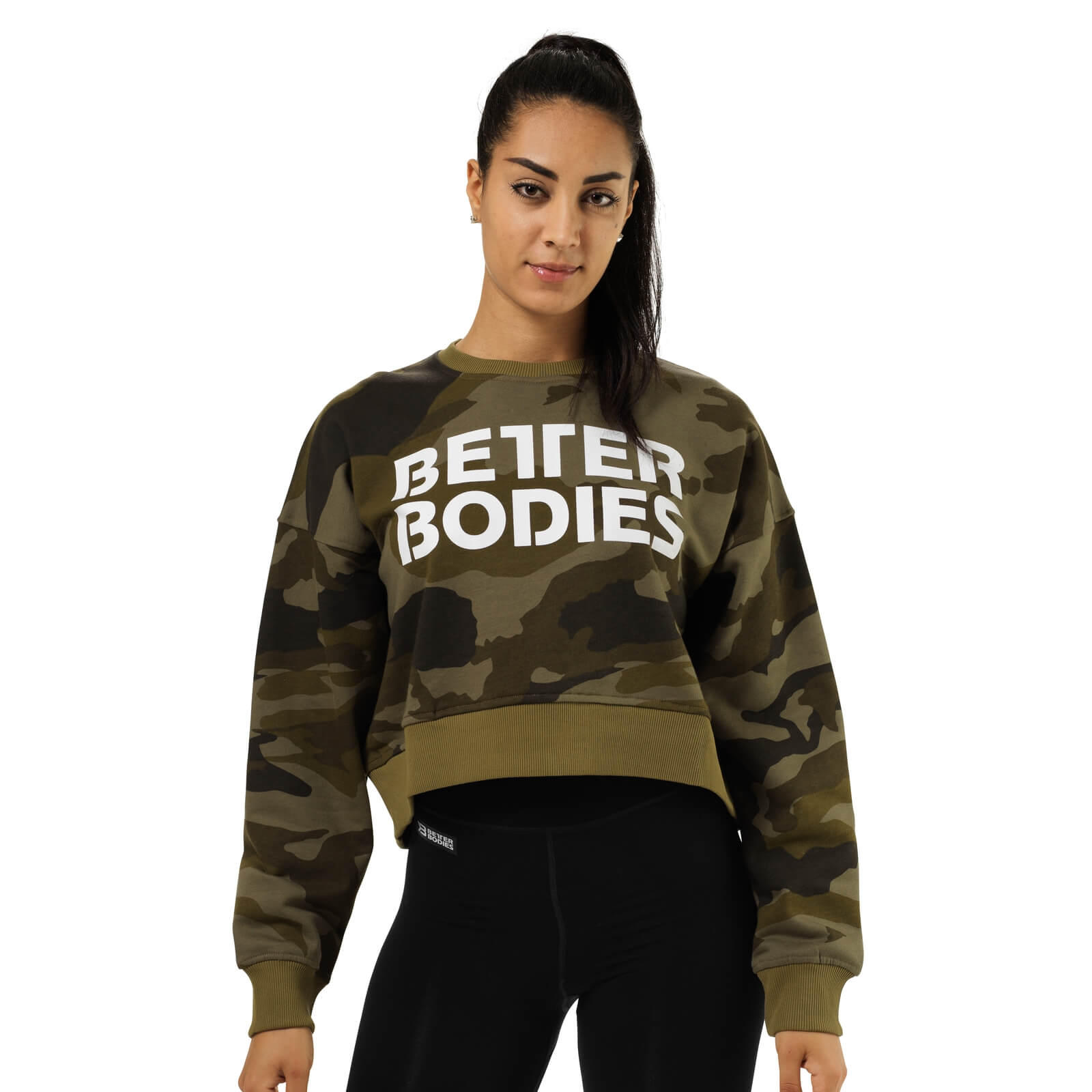 Chelsea Sweater, military green, Better Bodies