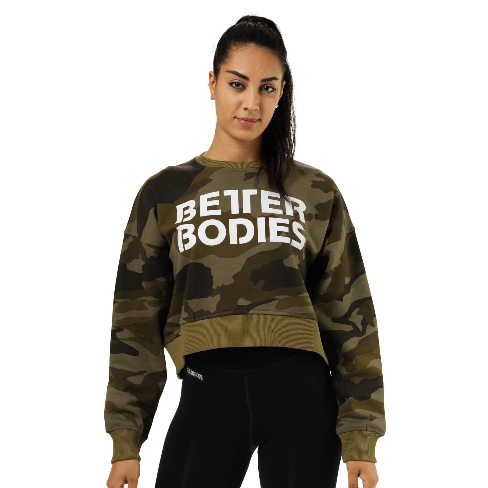 Sjekke Chelsea Sweater, military green, Better Bodies hos SportGymButikken.no