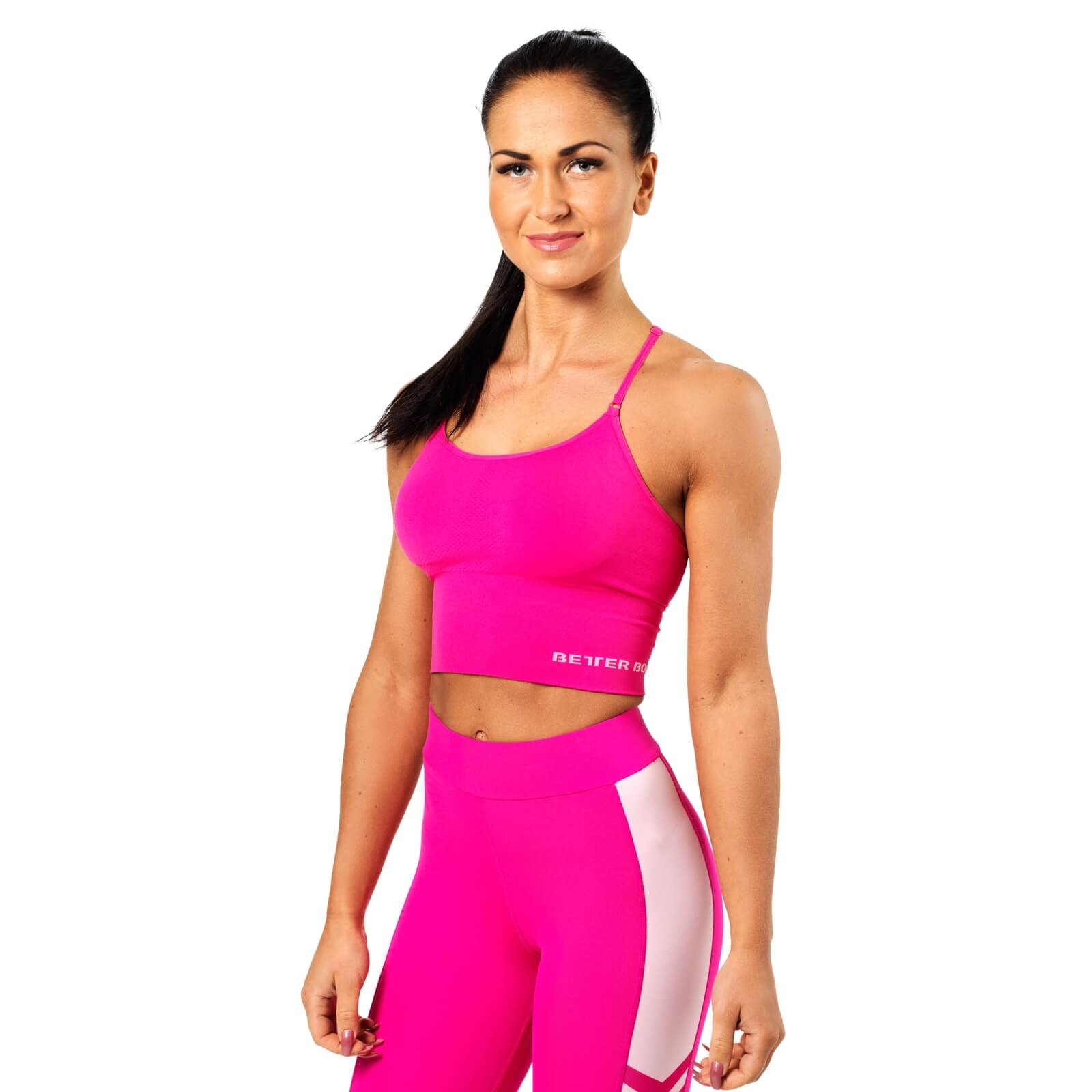 Sjekke Astoria Seamless Bra, hot pink, Better Bodies hos SportGymButikken.no