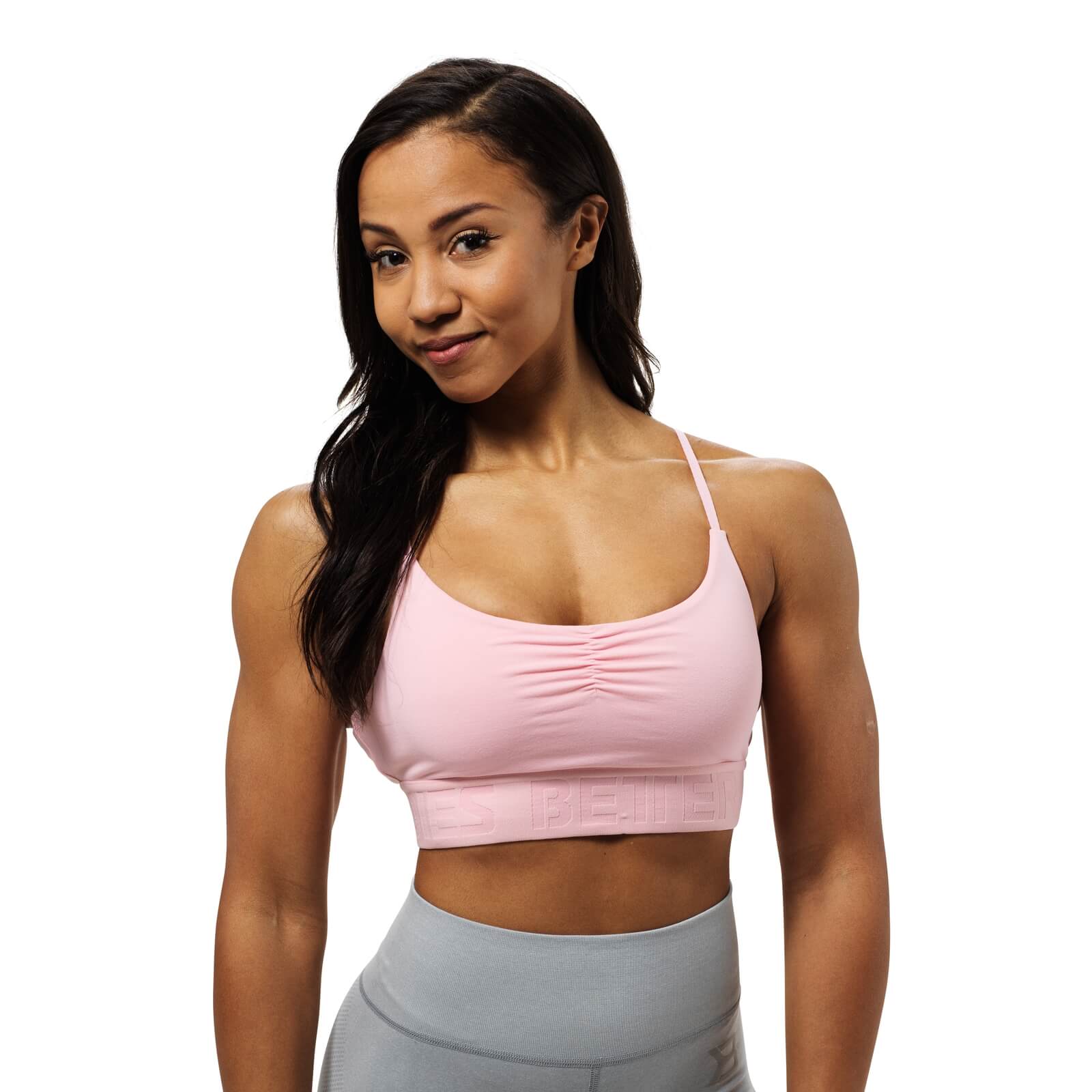 Sjekke Chelsea Sports Bra, pale pink, Better Bodies hos SportGymButikken.no