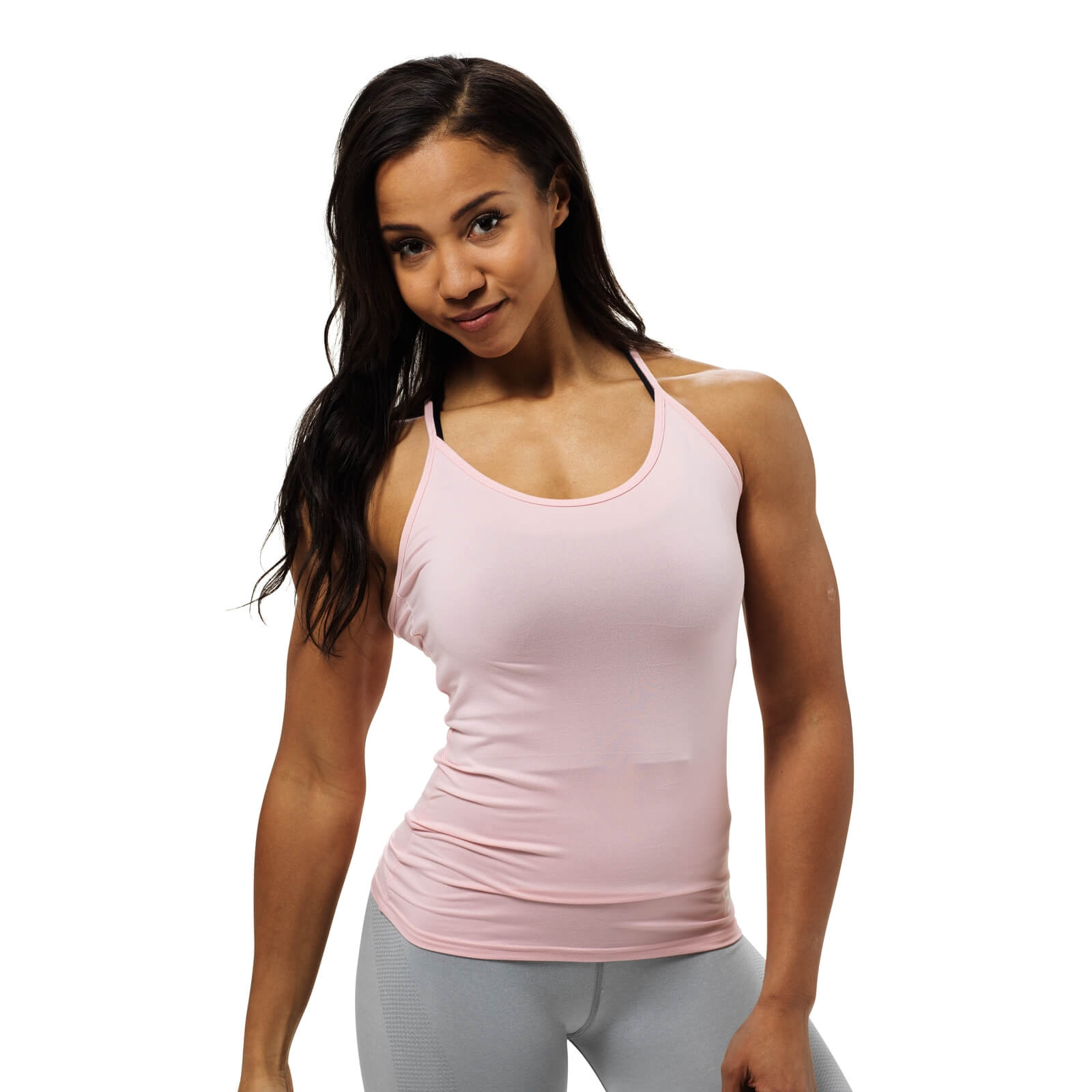 Sjekke Nolita Twist Top, pale pink, Better Bodies hos SportGymButikken.no