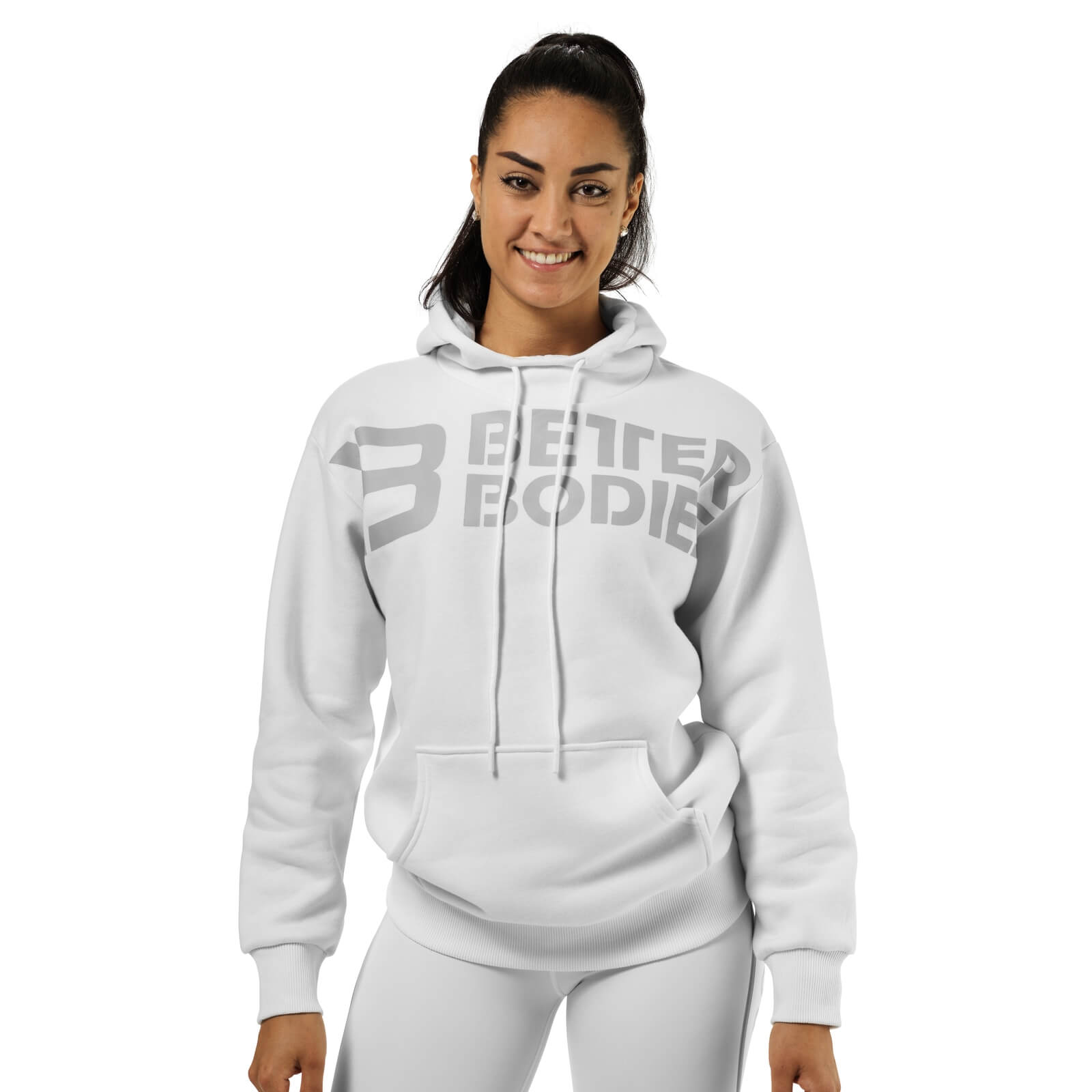 Chrystie Hoodie, white, Better Bodies