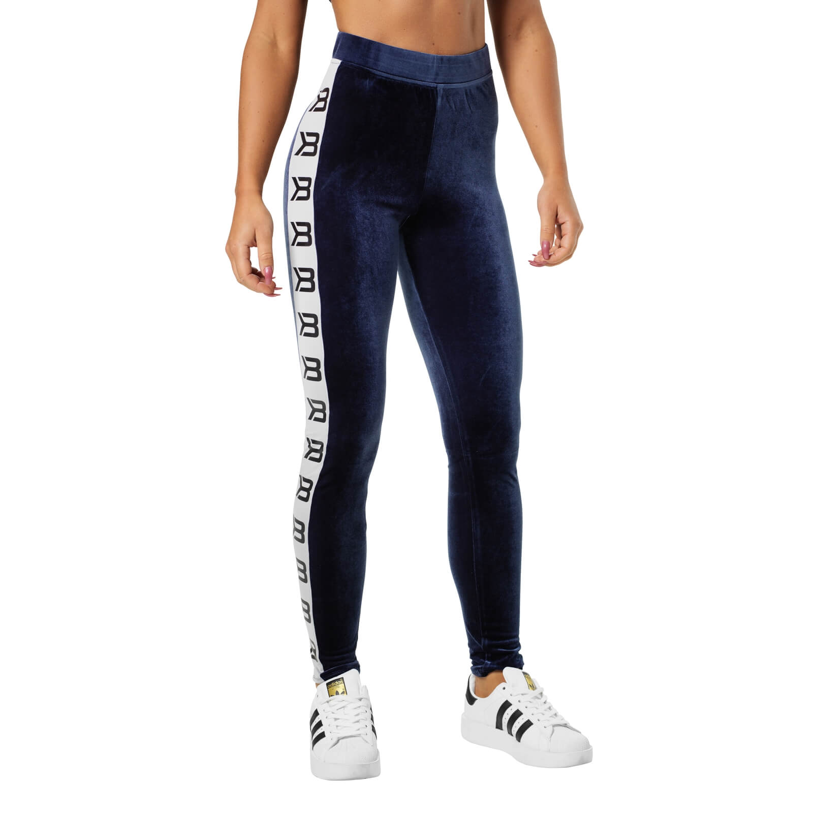 Sjekke Bowery Leggings, dark navy, Better Bodies hos SportGymButikken.no