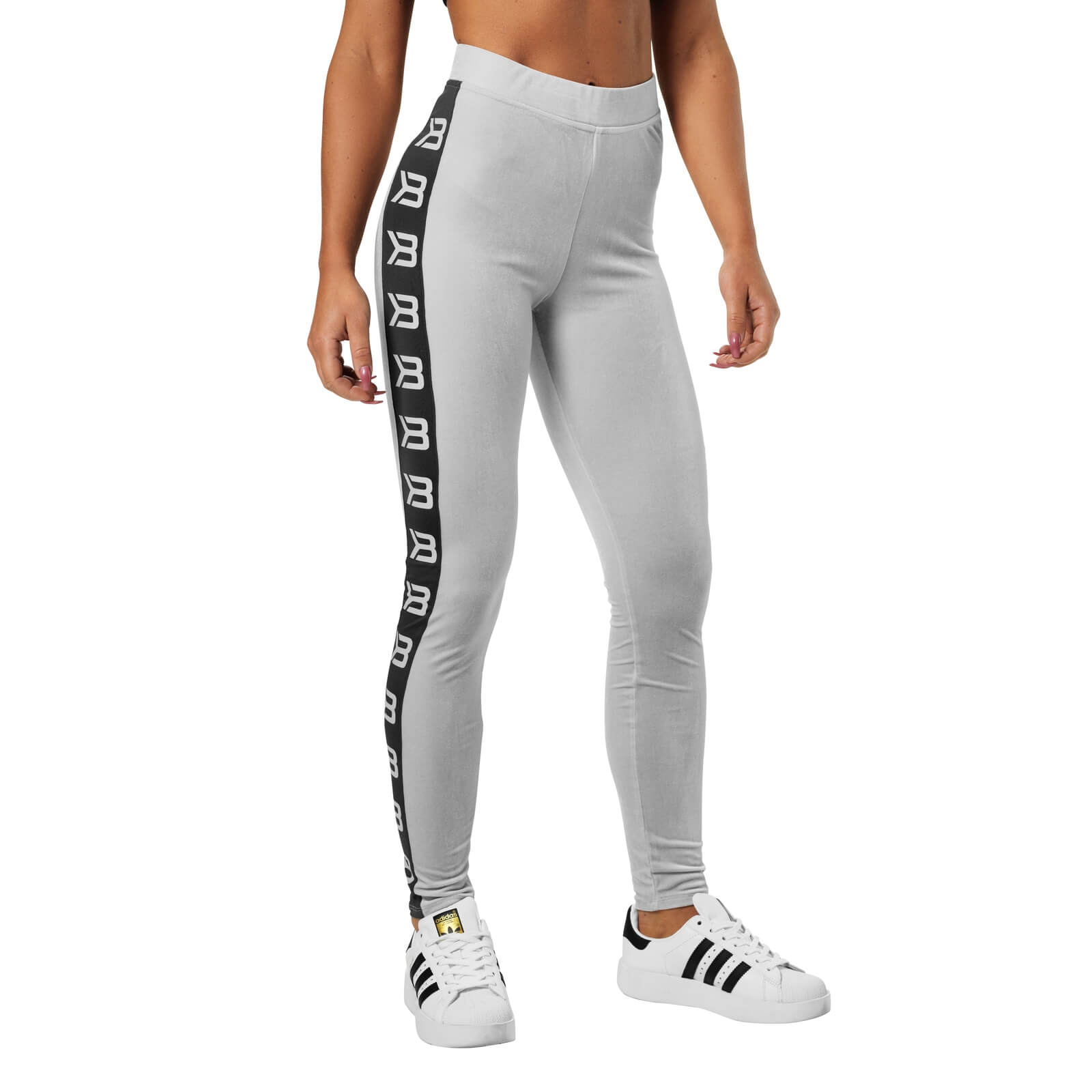 Sjekke Bowery Leggings, frost grey, Better Bodies hos SportGymButikken.no