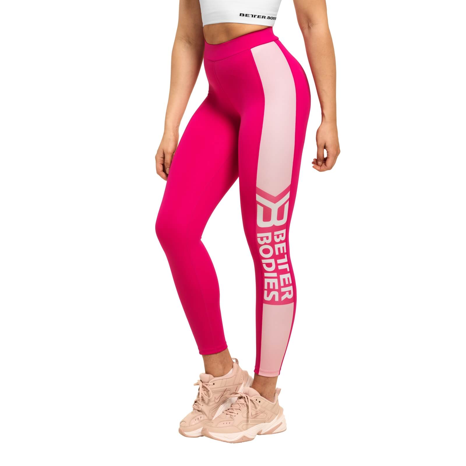 Sjekke Chrystie High Tights, hot pink, Better Bodies hos SportGymButikken.no