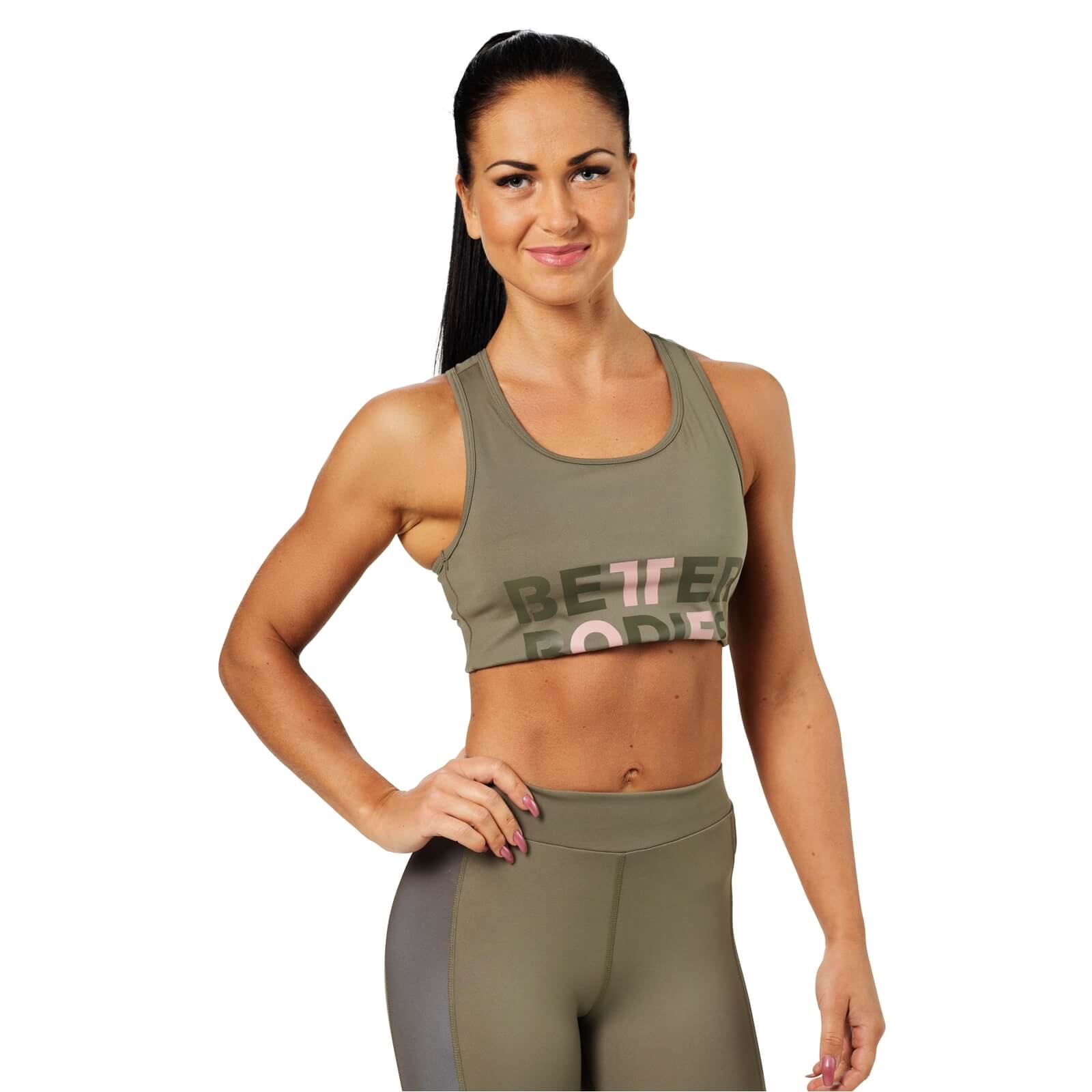 Sjekke Bowery Sports Bra, wash green, Better Bodies hos SportGymButikken.no